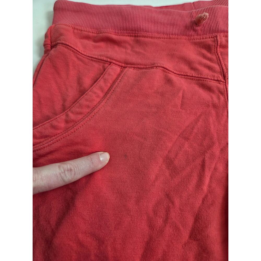 Abercrombie and Fitch Y2k Crop Embroidered Sweat Pants Pink Large - Picture 3 of 9